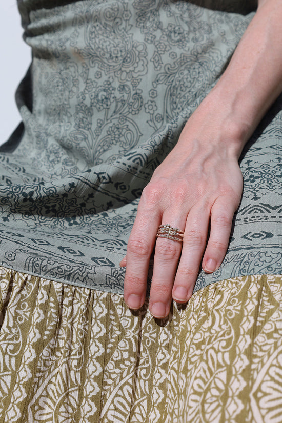 Spun Dotted Ring