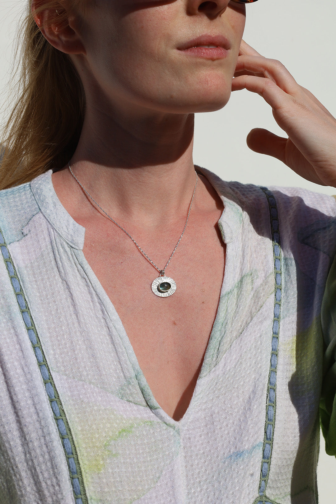 Sunburst Labradorite Necklace
