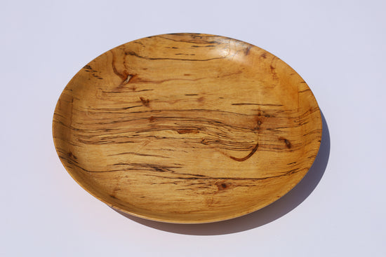 Spalted Maple Plate