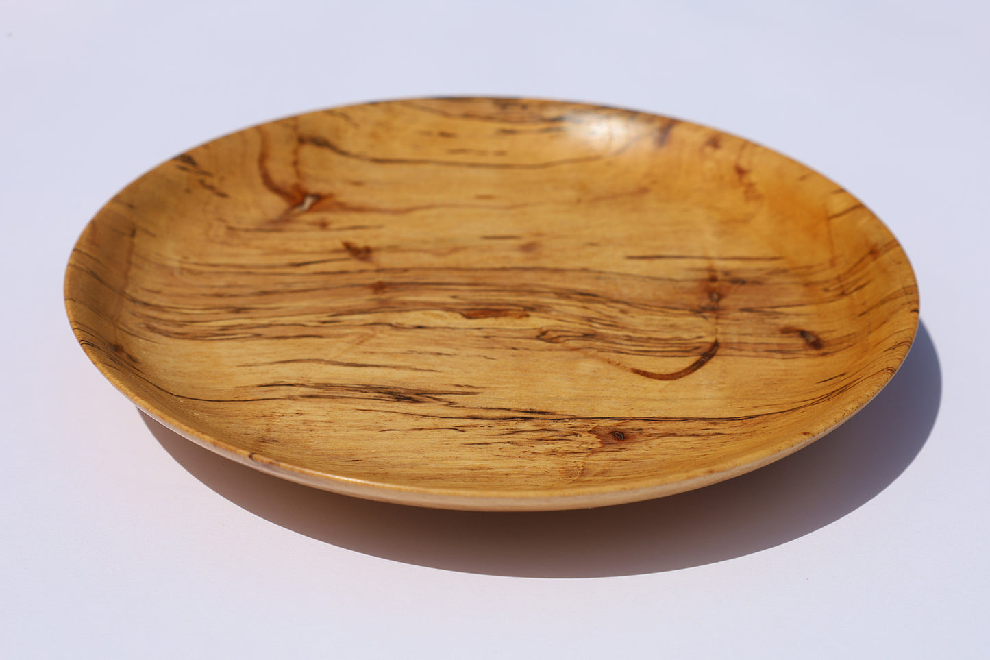 Spalted Maple Plate