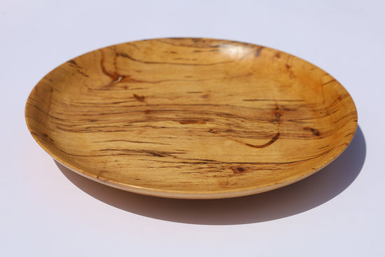 Spalted Maple Plate