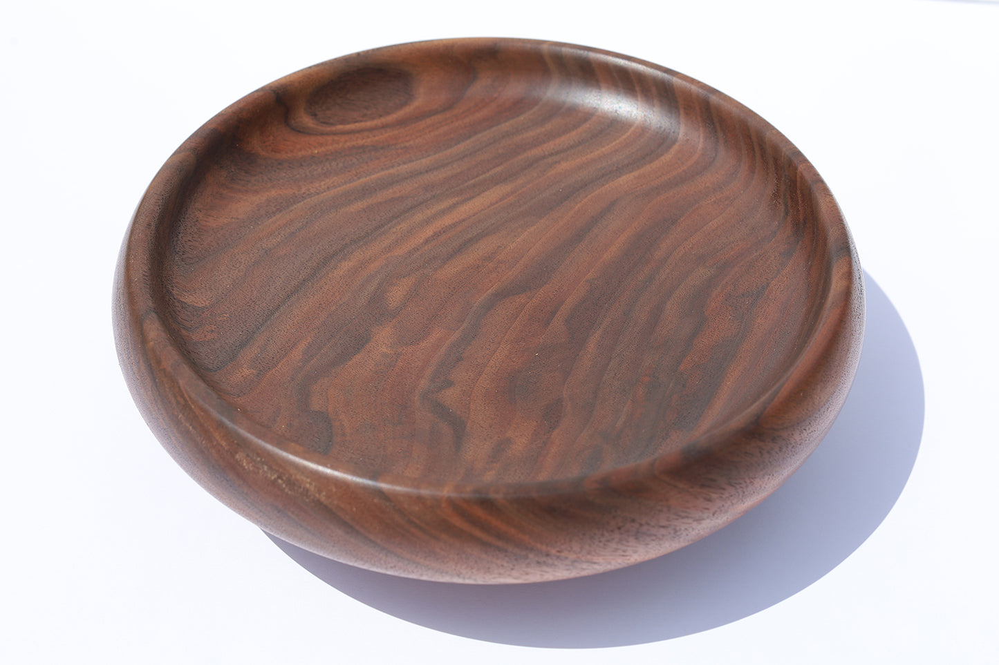 Walnut Pedestal Bowl