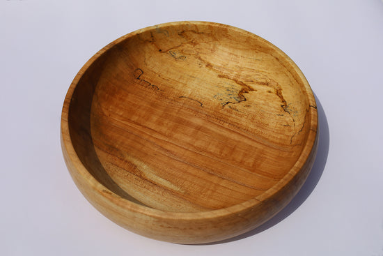 Large Spalted Maple Bowl