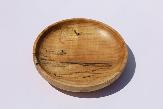 Small Spalted Maple Dish