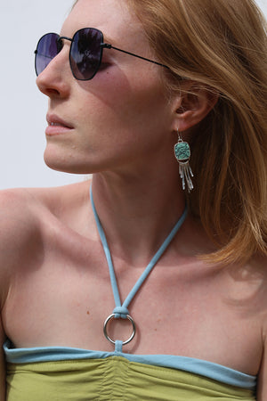 Variscite Tassel Danglers