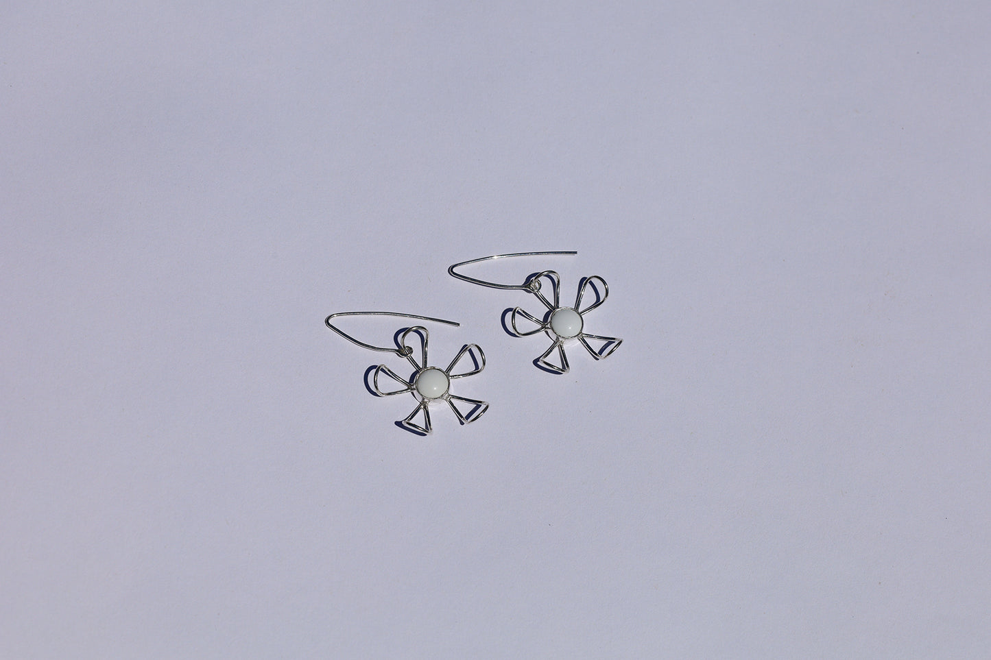 White Magnesite Flower Girls
