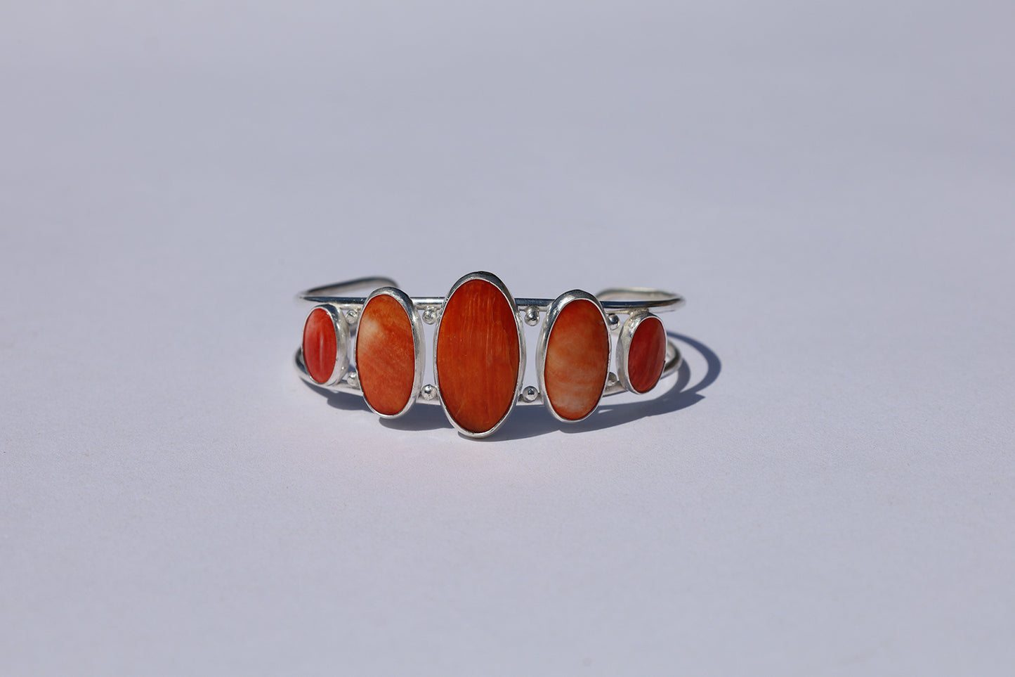 Coral Cuff Bracelet