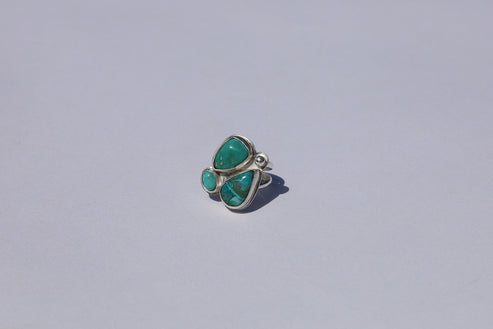 Turquoise Cluster Ring