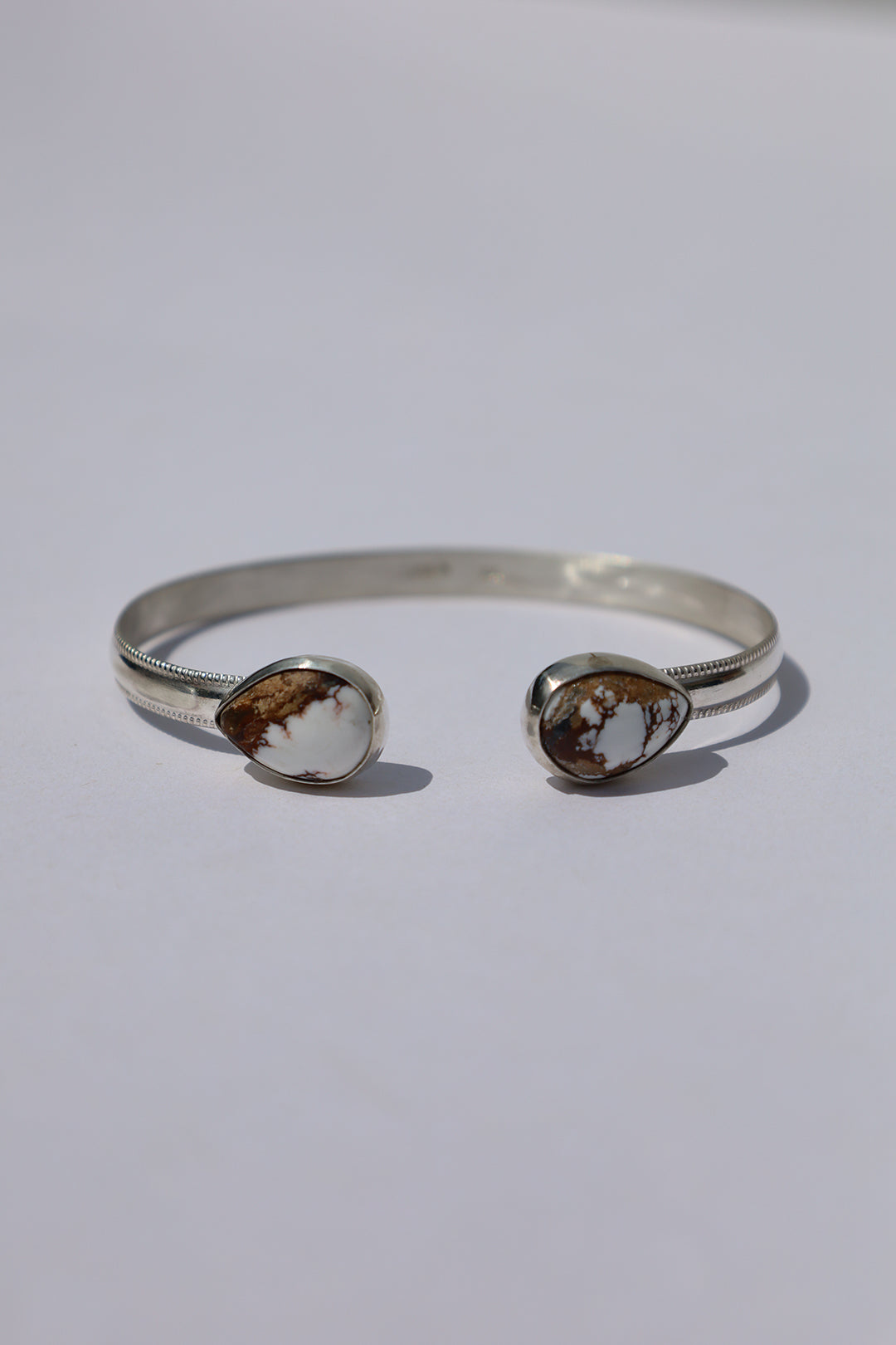 White Buffalo Open Cuff