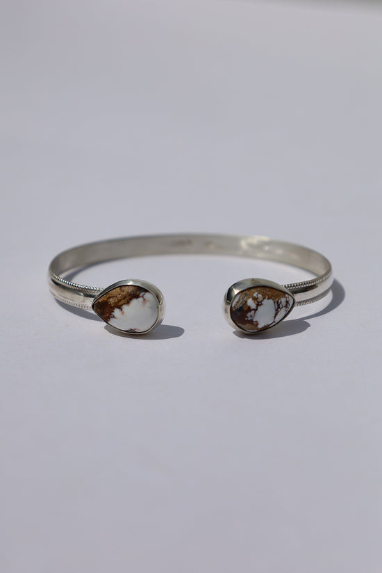 White Buffalo Open Cuff