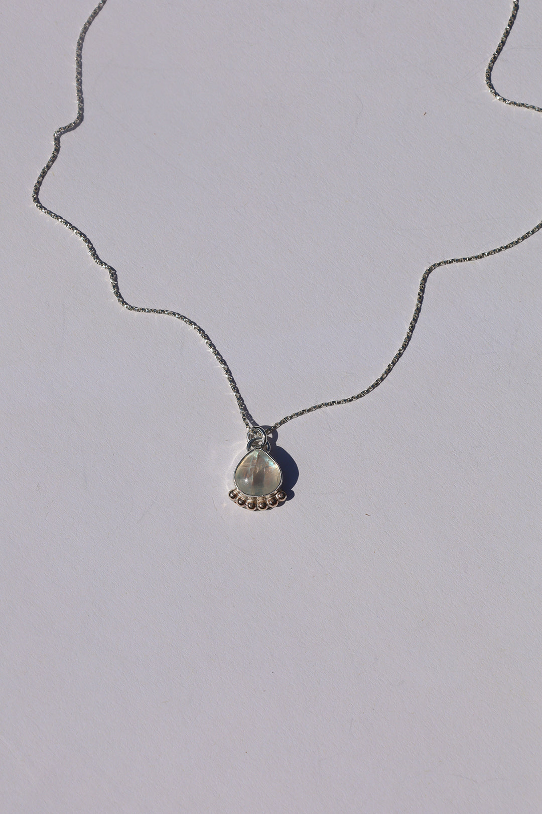 Moonstone Ray Necklace