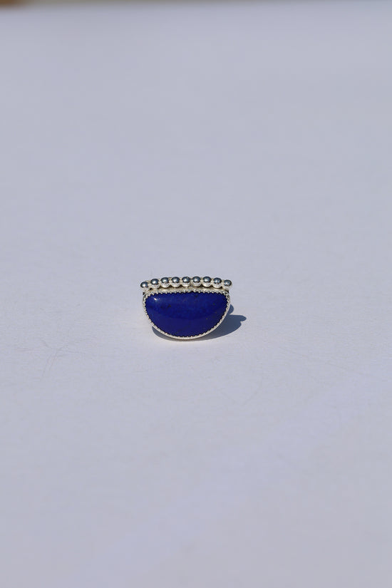 Lapis Crown Ring