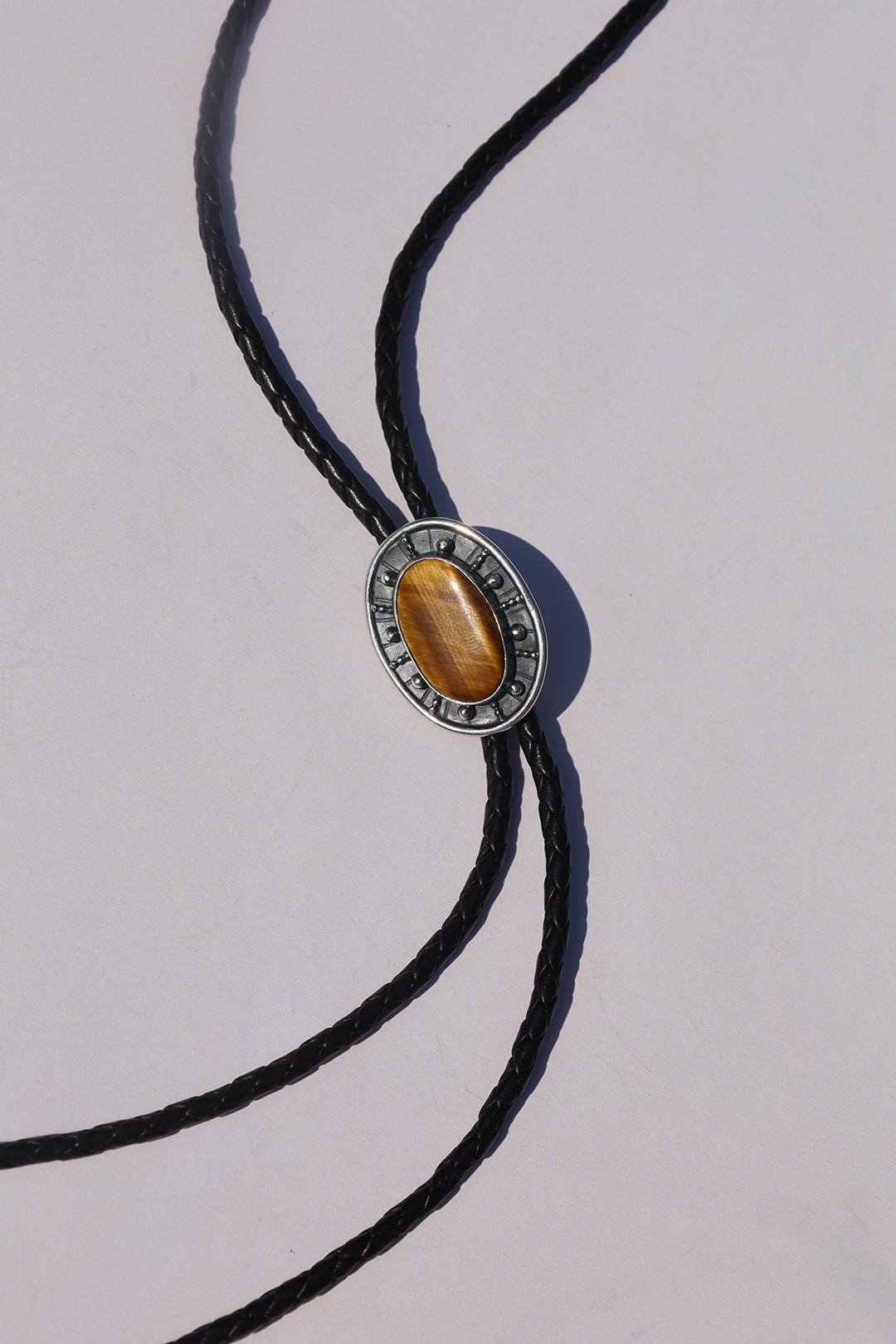 Tigers Eye Bolo Tie