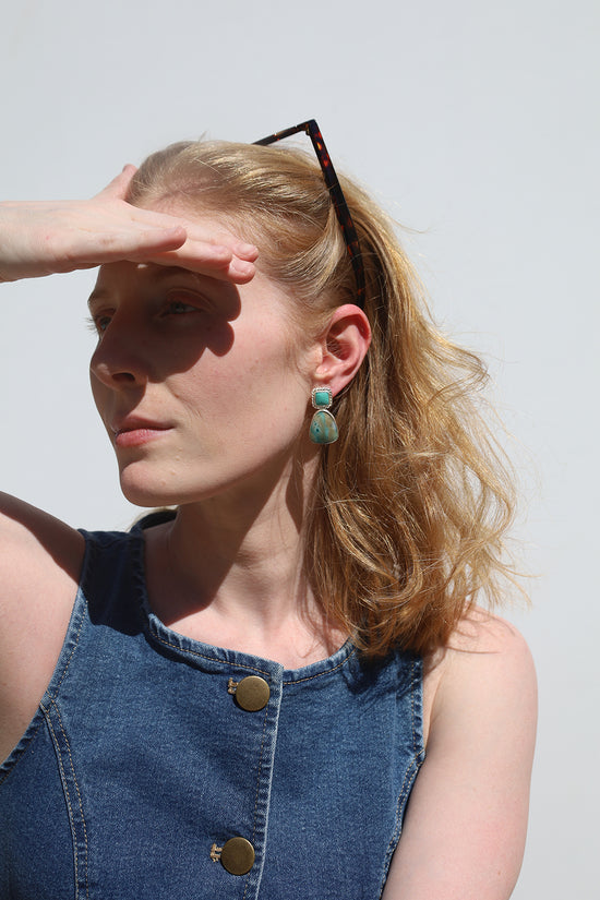 Green Goddess Earrings