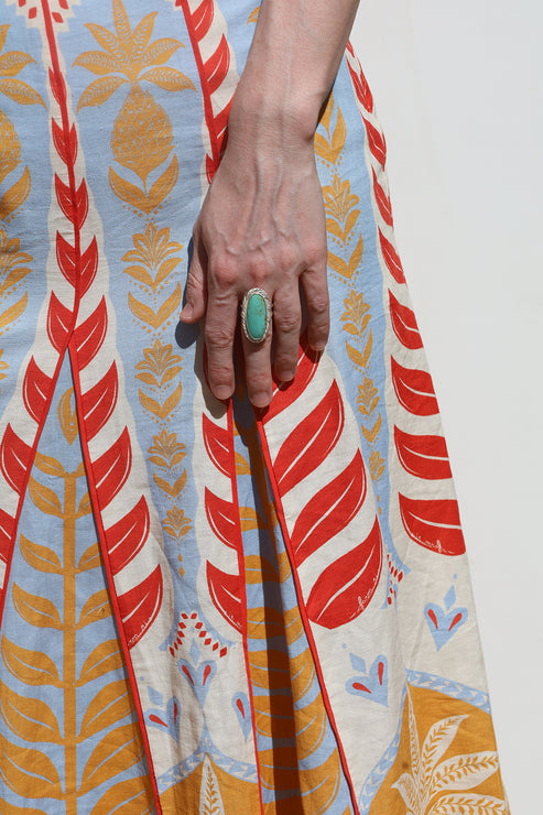 Turquoise Lasso Oblong Ring