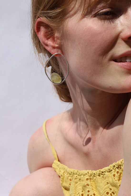 Golden Eye Studs