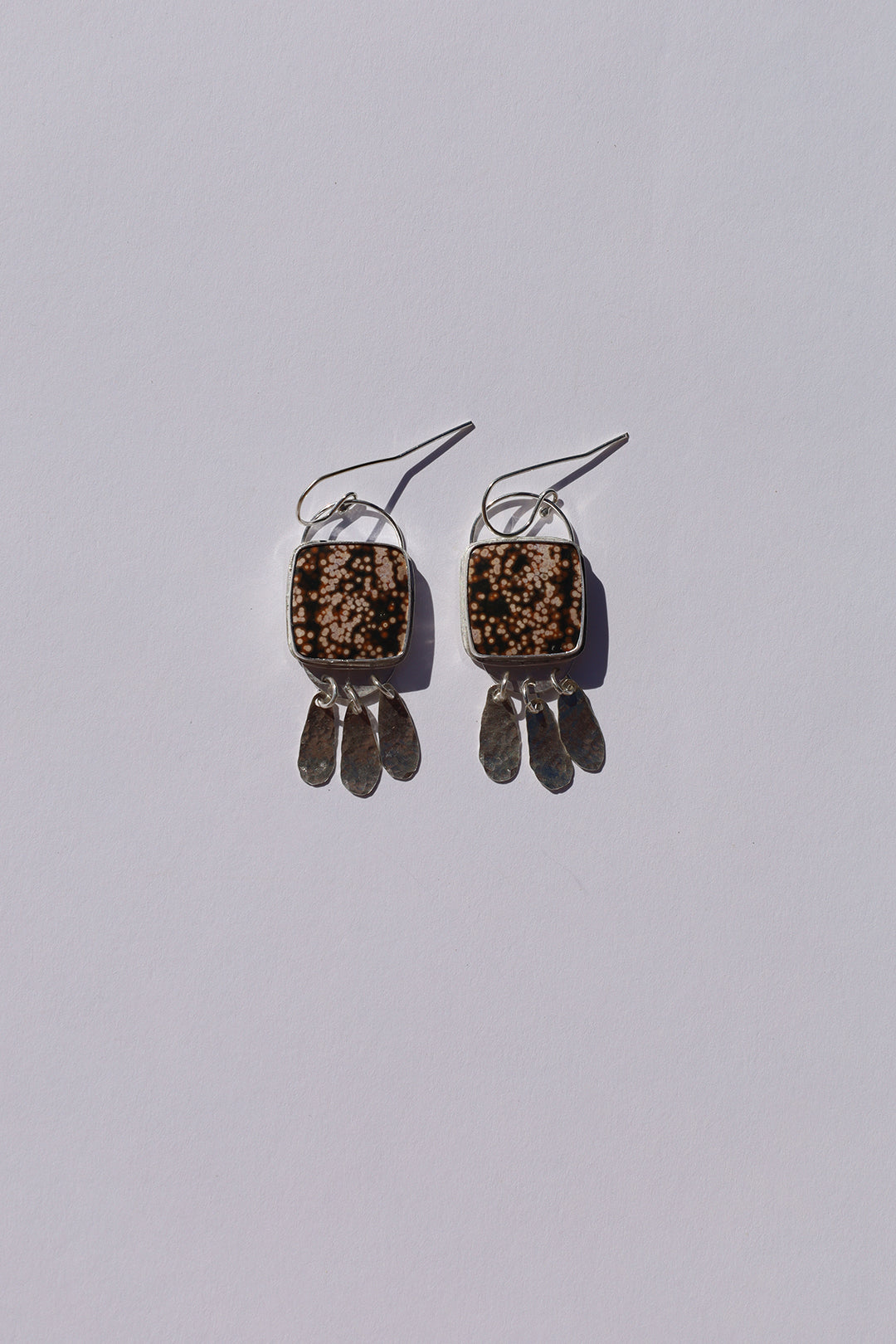 Ocean Jasper Tassel Earrings