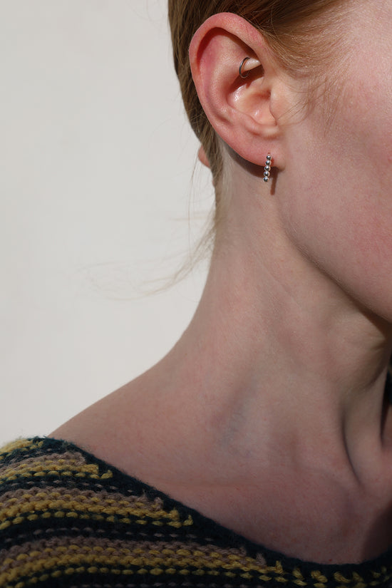 Beaded Bar Studs