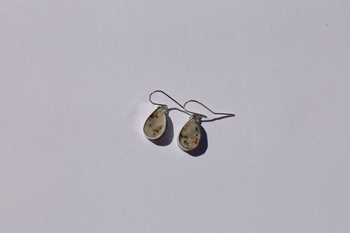 Spotted Sparkle Teardrop Earrings
