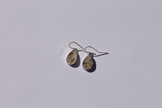 Spotted Sparkle Teardrop Earrings