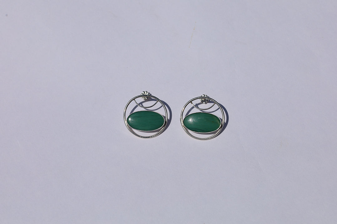 Oval Orb Studs