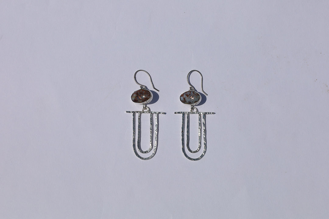 Textured Swing Earrings