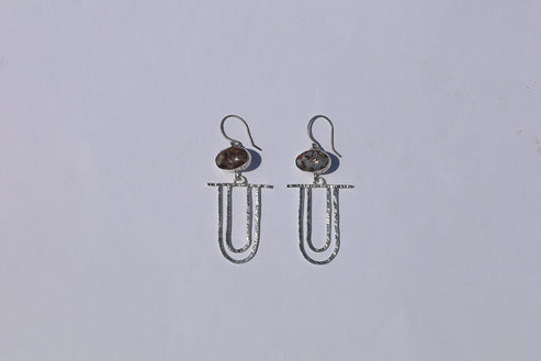 Textured Swing Earrings