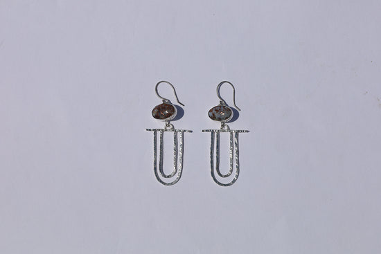 Textured Swing Earrings