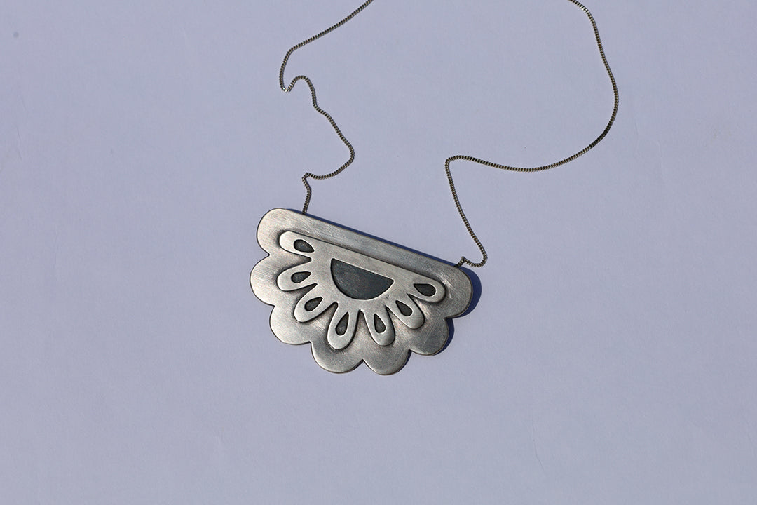 Flower Punch Necklace