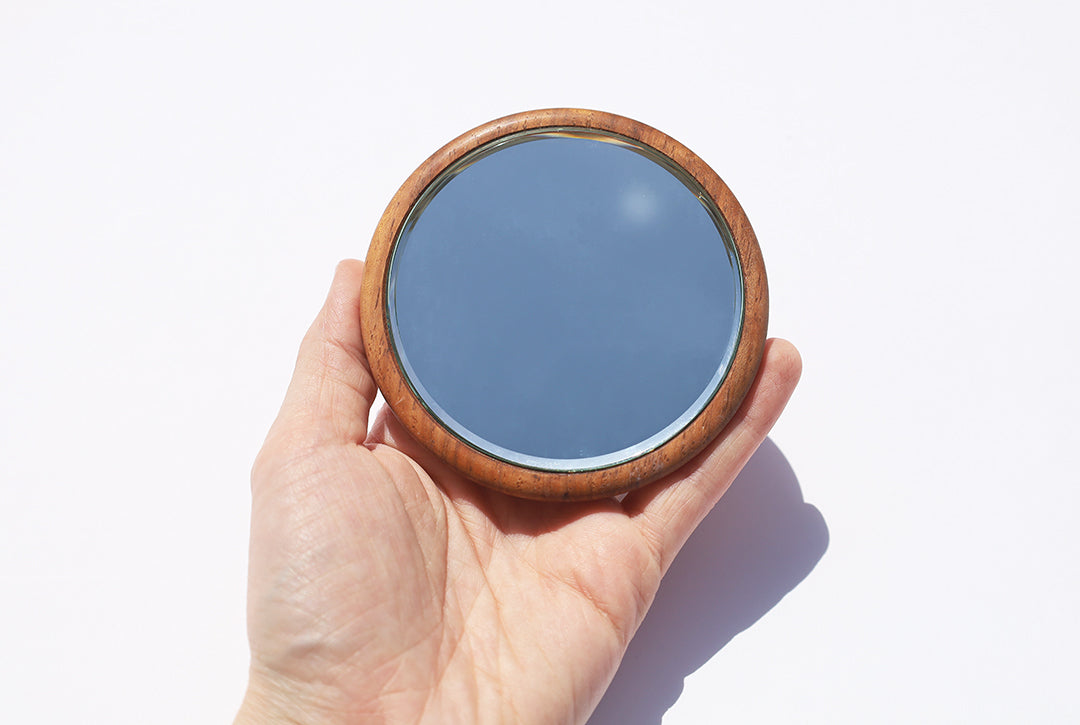 Wooden Pocket Mirror