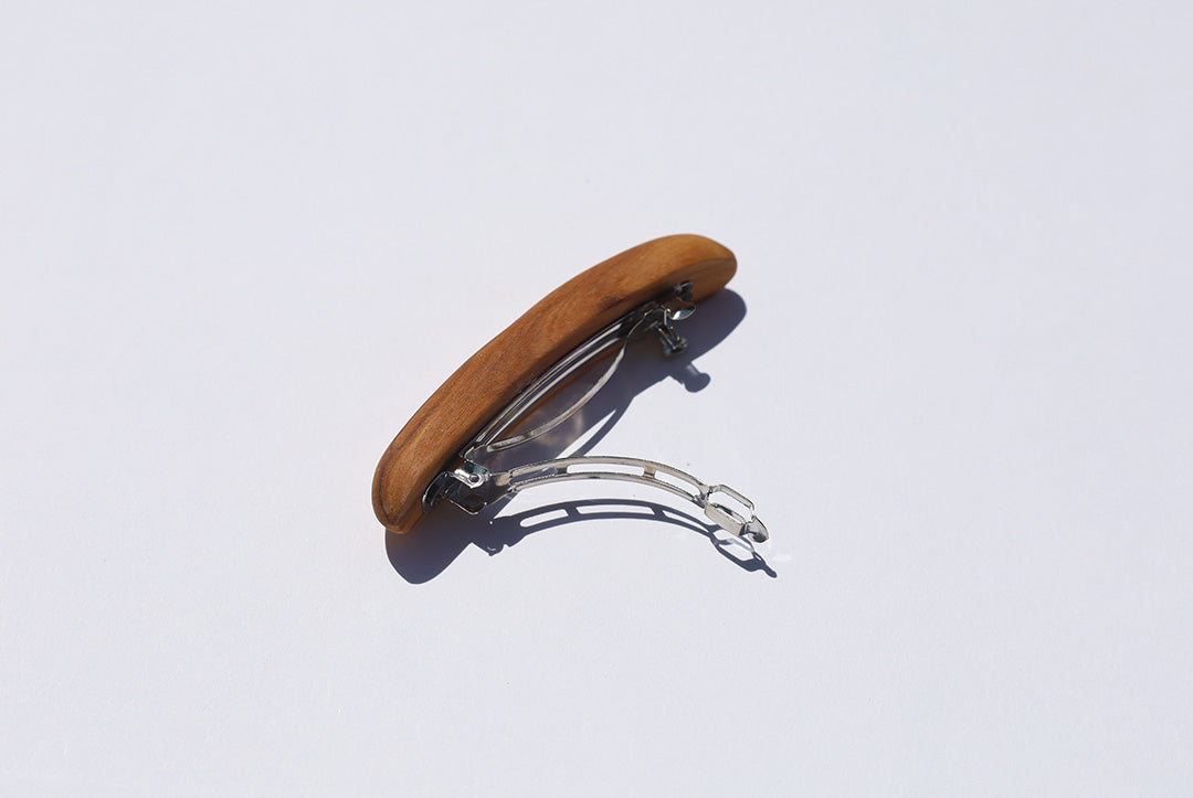 Wooden Slingback Hair Clip