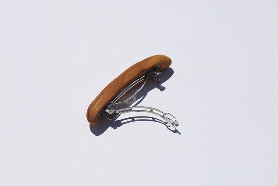 Wooden Slingback Hair Clip
