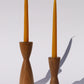 Wooden Candle Stick Holders