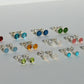 Gemstone Studs