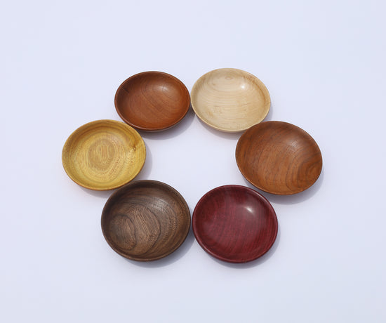 Wooden Trinket Dishes