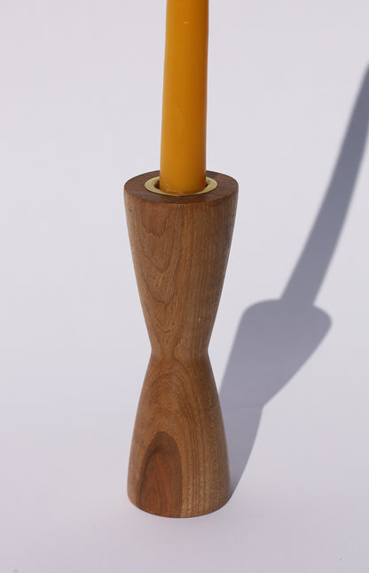 Wooden Candle Stick Holders